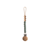 Mushie Silicone Pacifier Clip | Eva