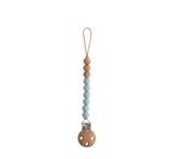 Mushie Silicone Pacifier Clip | Eva