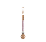 Mushie Silicone Pacifier Clip | Eva