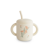 Mushie Silicone Training Cup + Straw 6 Months+ *175ml