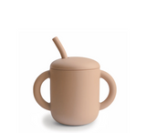 Mushie Silicone Training Cup + Straw 6 Months+ *175ml