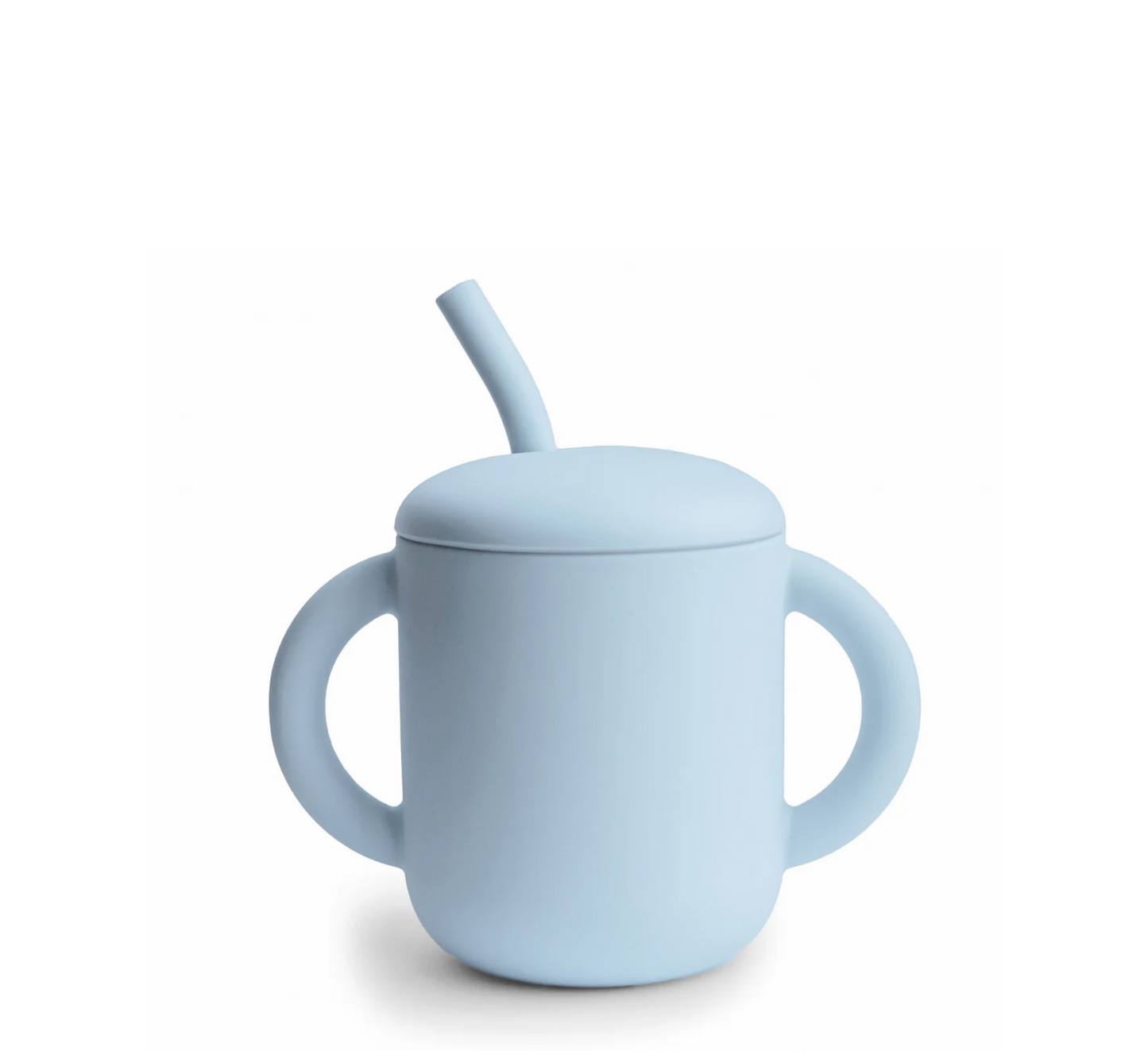 Mushie Silicone Training Cup + Straw 6 Months+ *175ml