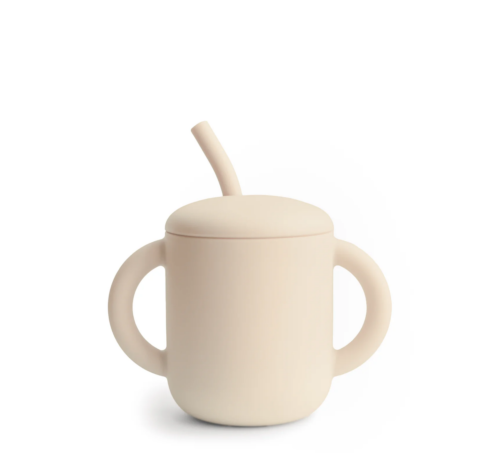 Mushie Silicone Training Cup + Straw 6 Months+ *175ml