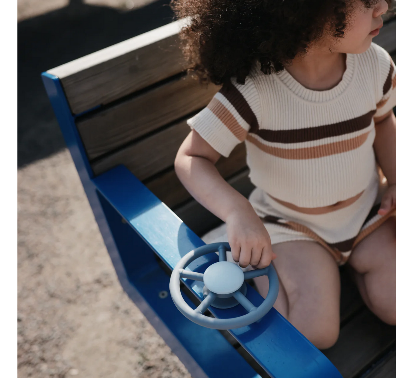 Lodër me thithje Mushie për fëmijë 10+ muajsh