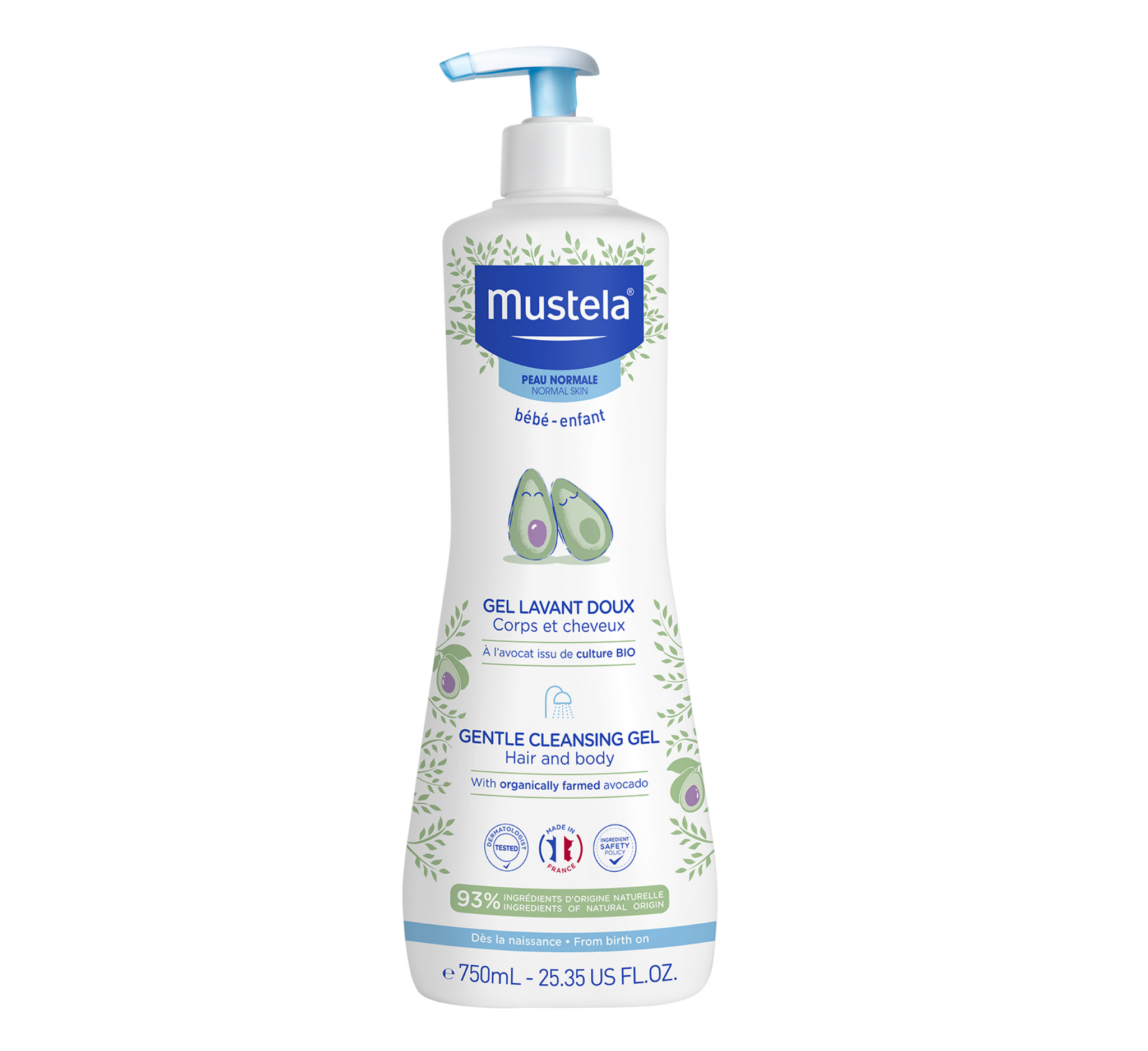 Mustela нежен гел за чистење БИО *500 мл