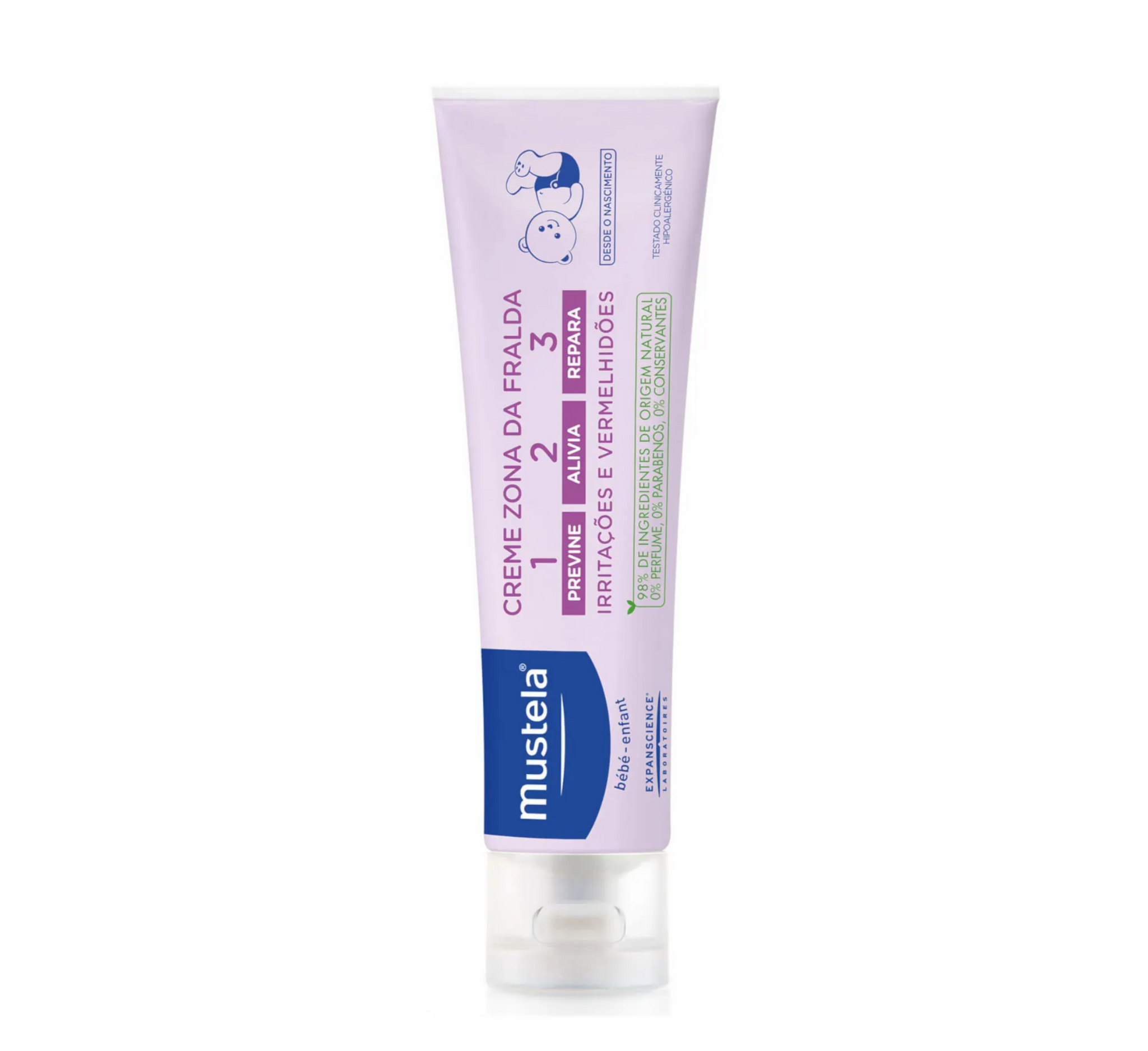 Крем за заштита од витамини Mustela 1 2 3