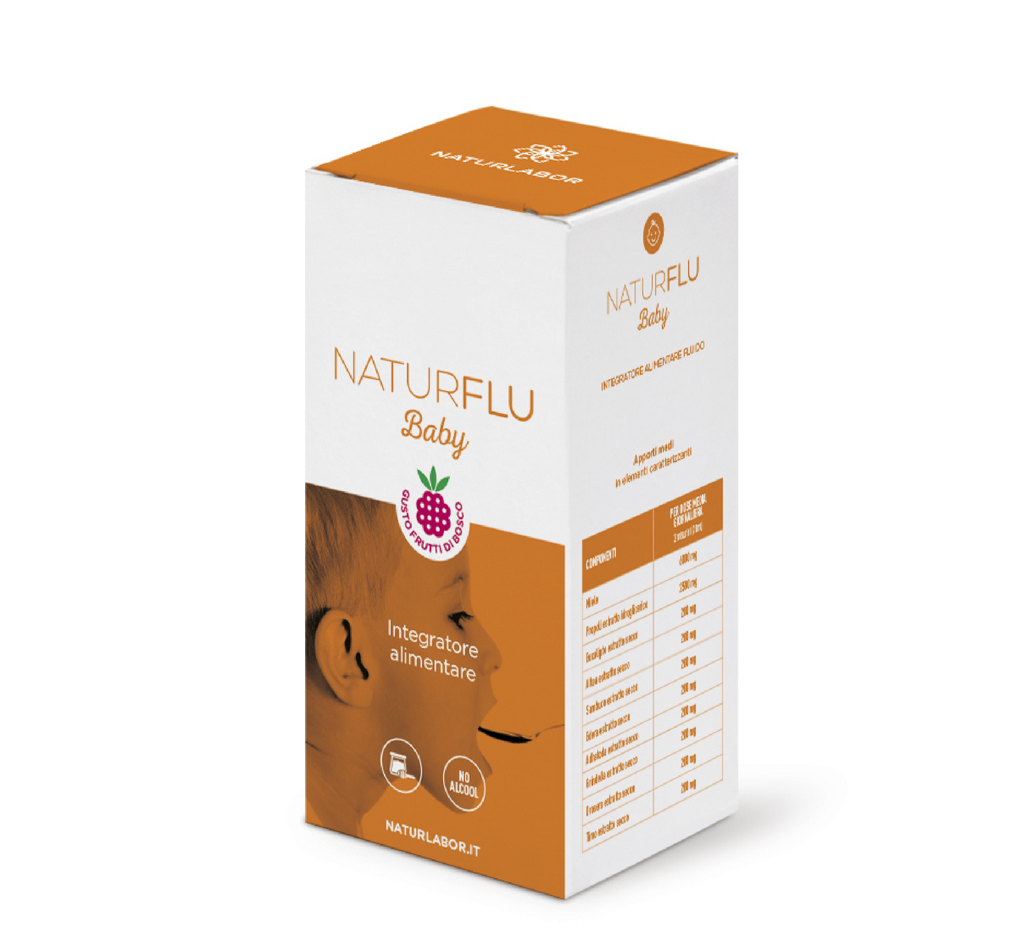 NATURFLU Baby Syrup (shurup per kolle) *200ml