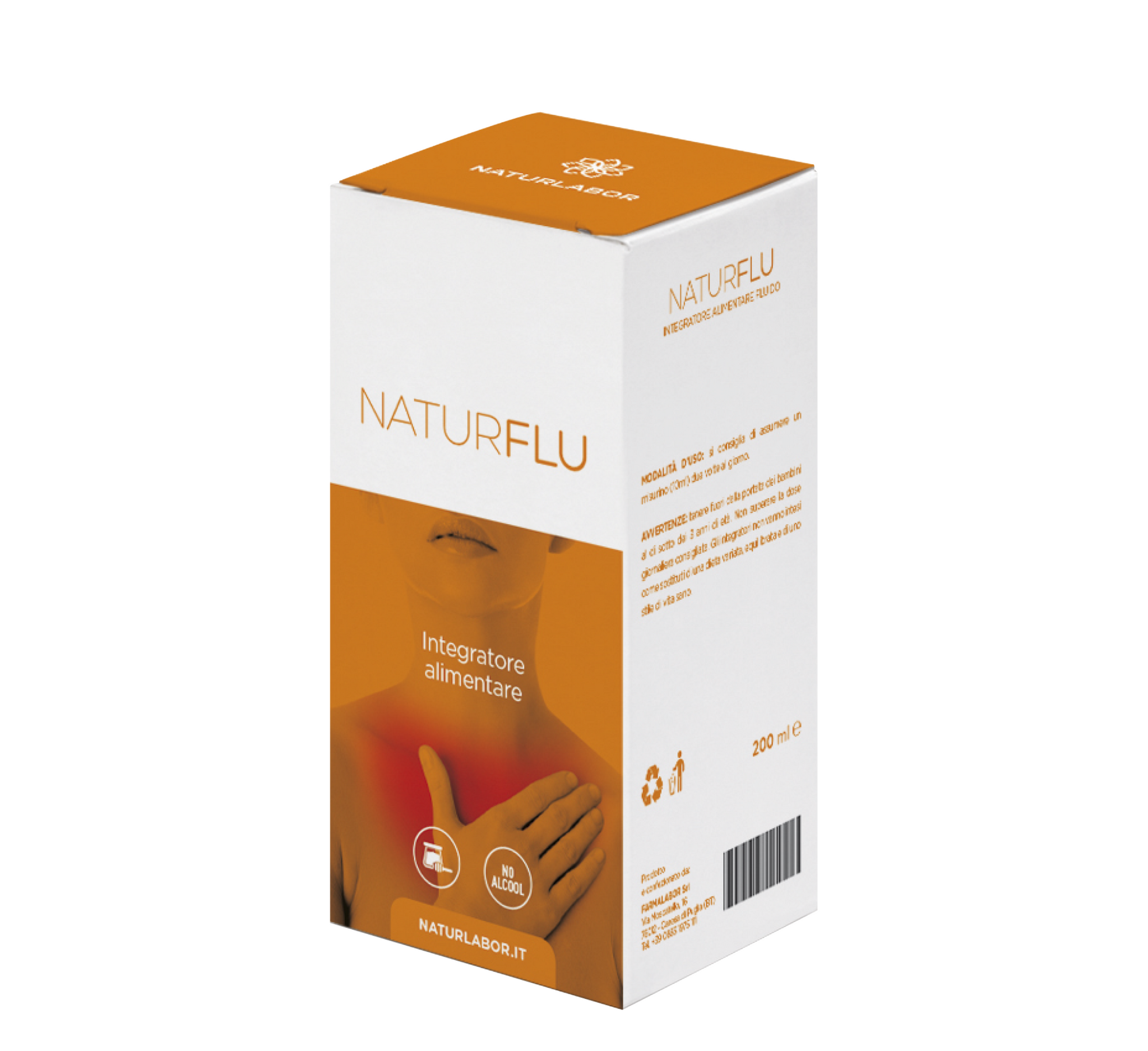 NATURFLU Syrup (shurup per kolle) *200 ml