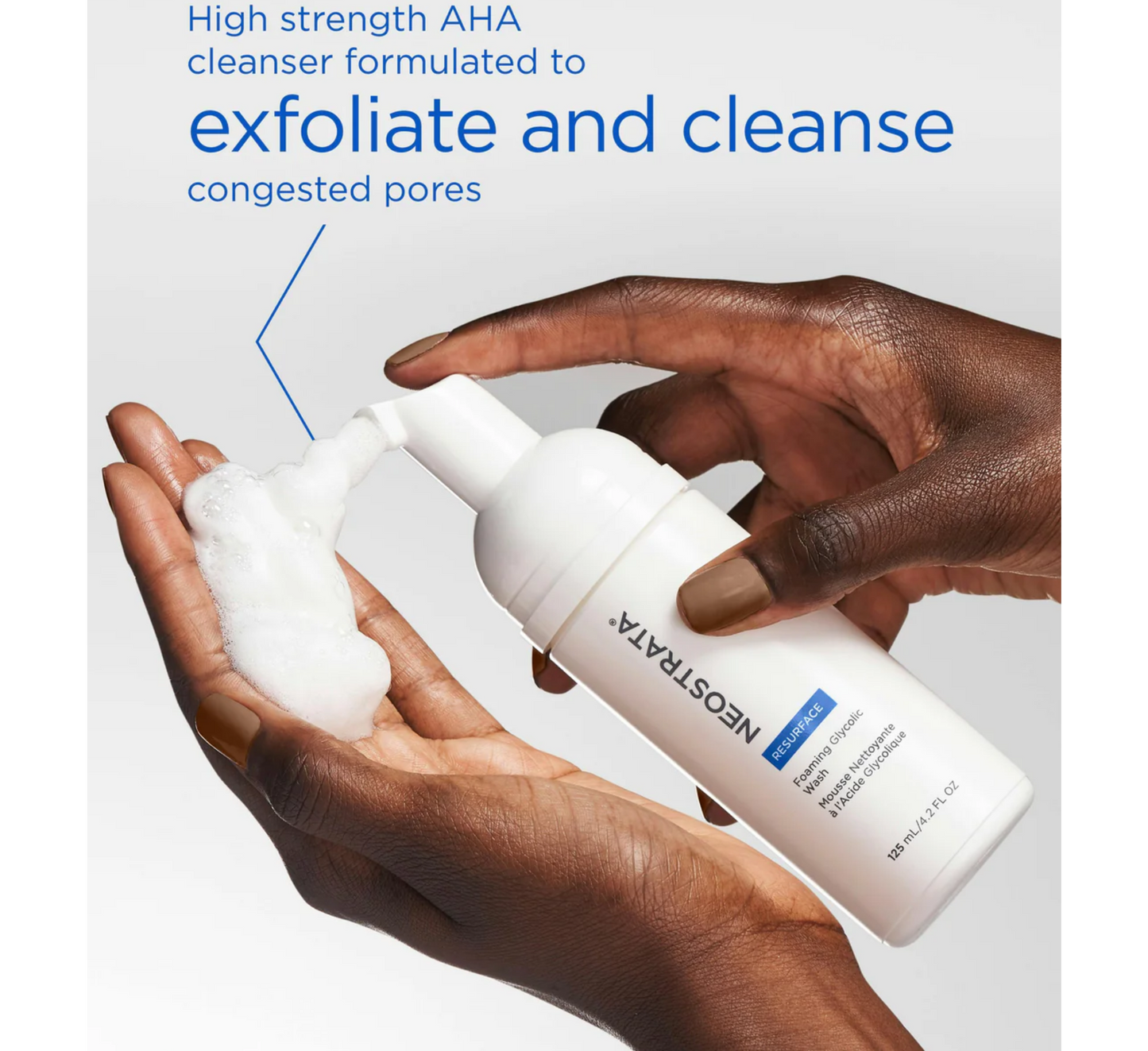 NEOSTRATA Larës me Shkumë Glikolik për Ripërtëritje të Fytyrës *125ml