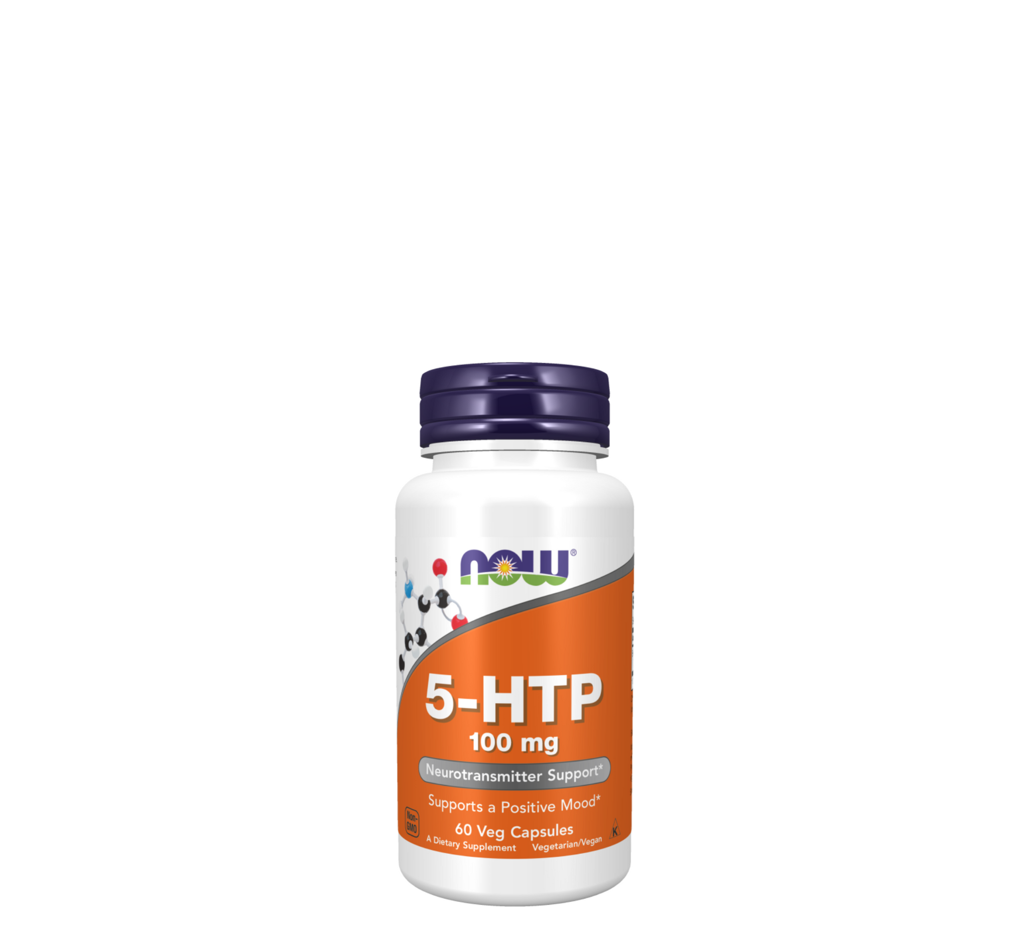 NOW 5-HTP 100 mg *60 Kapsula Vegjetariane 