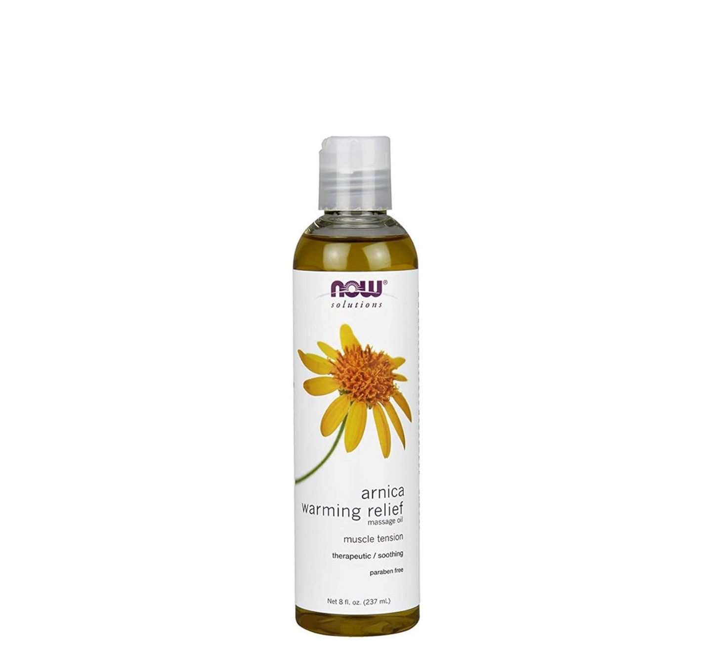 Vaj Masazhi NOW Arnica Ngrohës dhe Lehtësim *273ml 