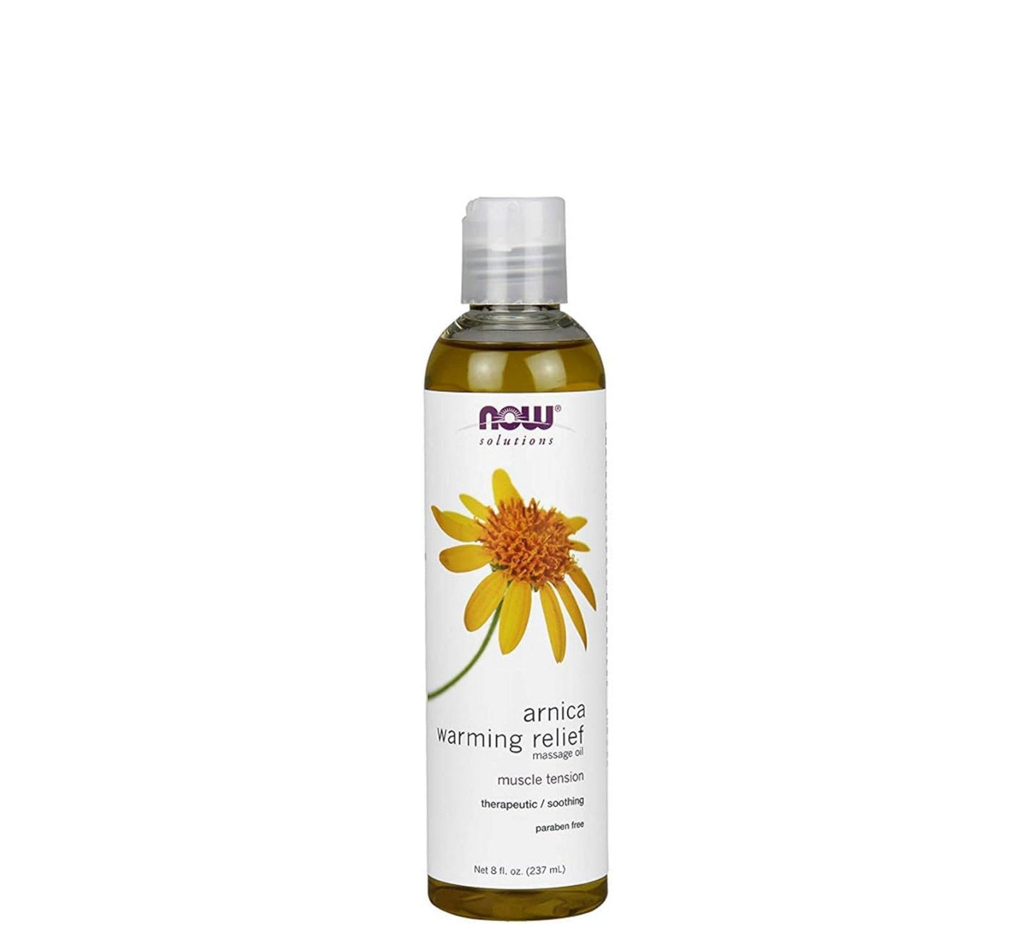 Vaj Masazhi NOW Arnica Ngrohës dhe Lehtësim *273ml 