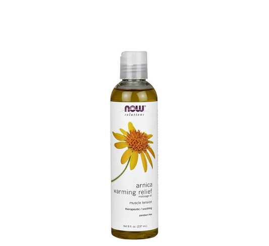 NOW Arnica Warming Relief Massage Oil *273ml