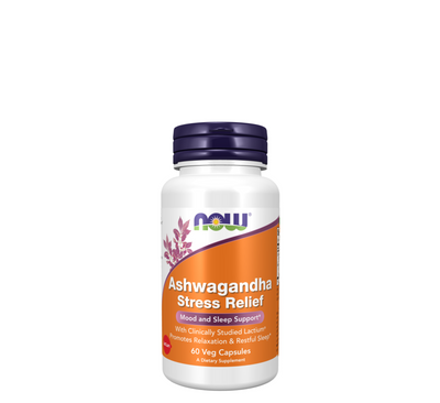 NOW Ashwagandha Stress Relief *(60 veg capsules)