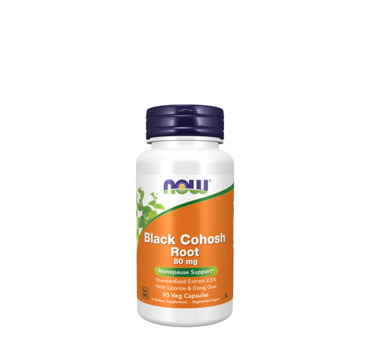 NOW Black Cohosh Root 80 mg *90 Veg Capsules