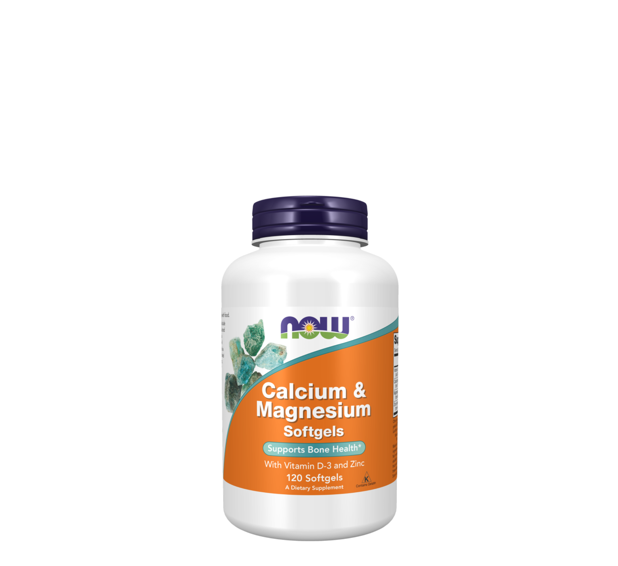 NOW Calcium & Magnesium *120Softgels