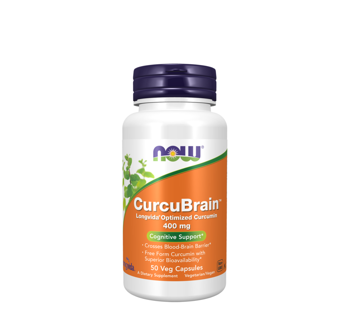 NOW CurcuBrain™ 400 mg (*50 VCaps)