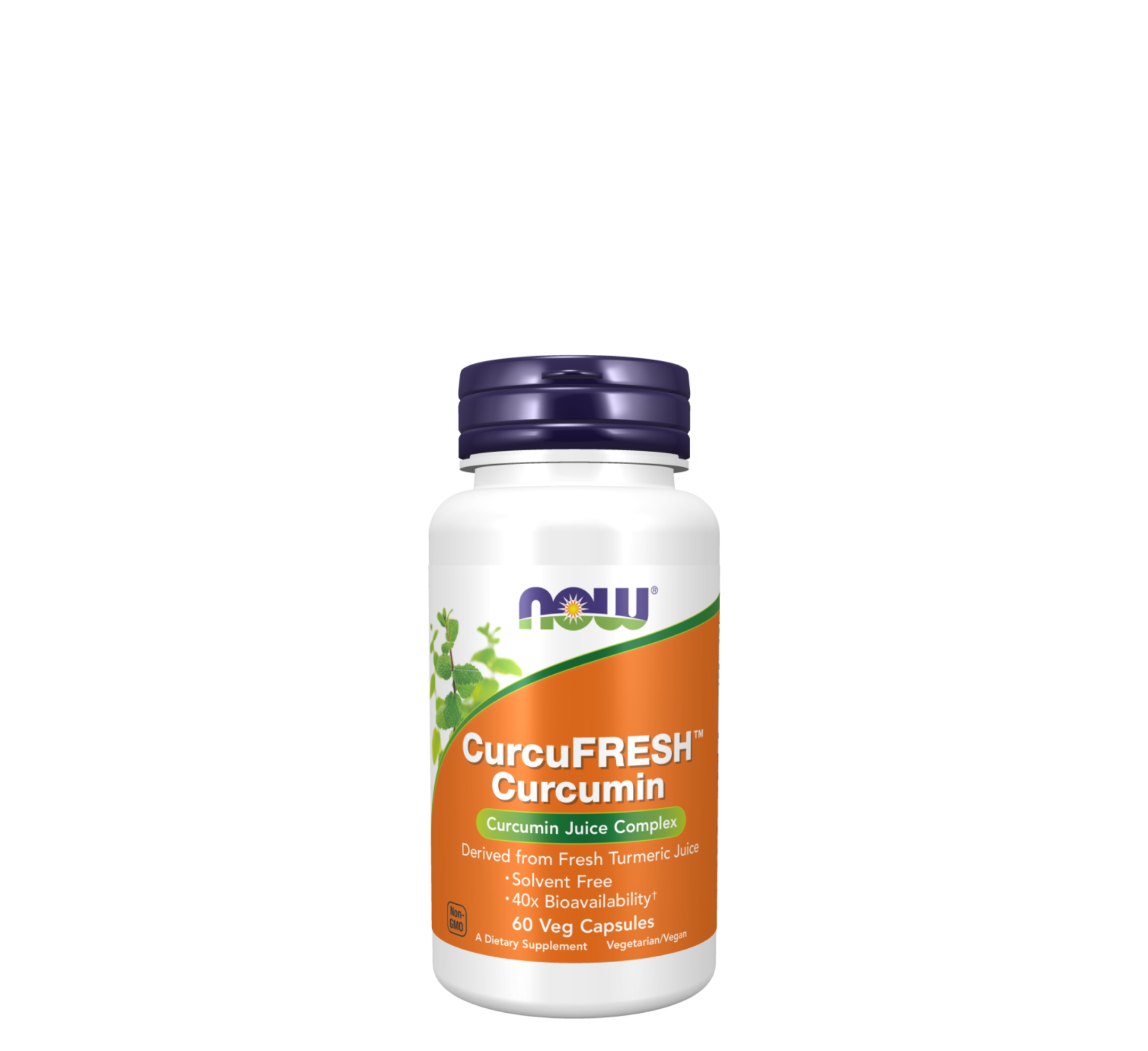 NOW CurcuFRESH™ Curcumin *60Veg Capsules