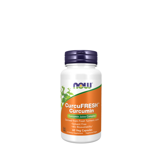 NOW CurcuFRESH™ Curcumin *60Veg Capsules