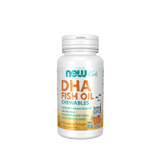 NOW DHA Fish Oil Kids Chewable *60Softgels