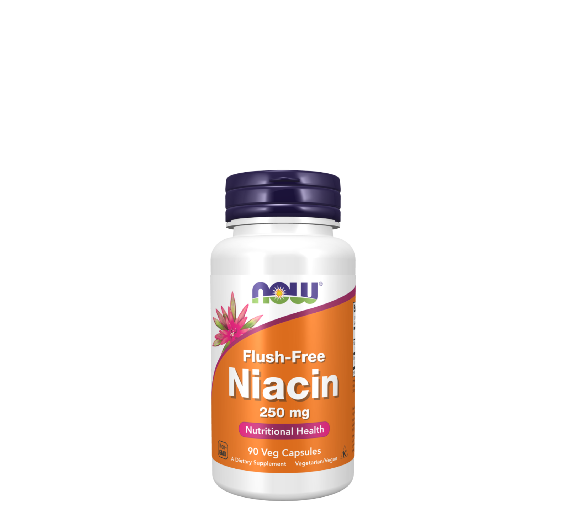 NOW Flush-Free Niacin 250 mg *90Veg Capsules