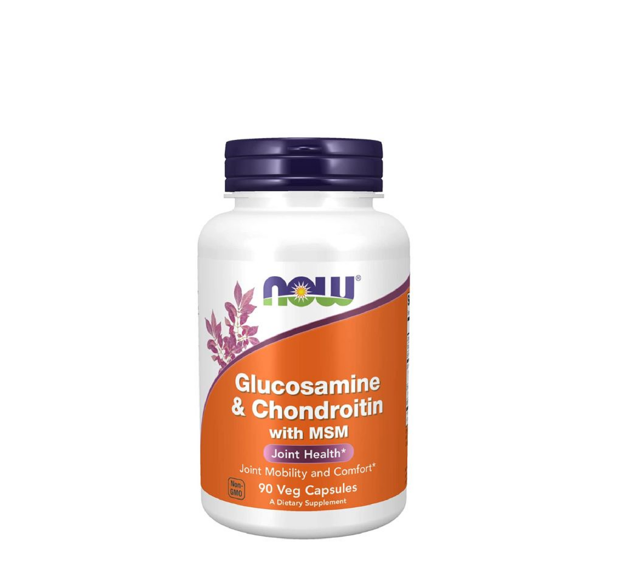 NOW Glucosamine & Chondroitin with MSM (*90 Veg Caps)