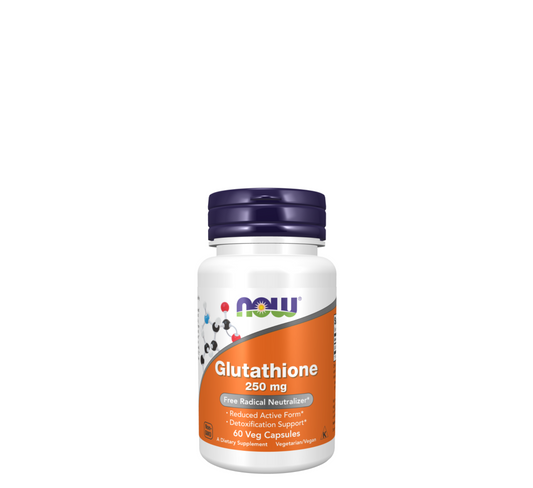 NOW Glutathione 250 mg *60Veg Capsules