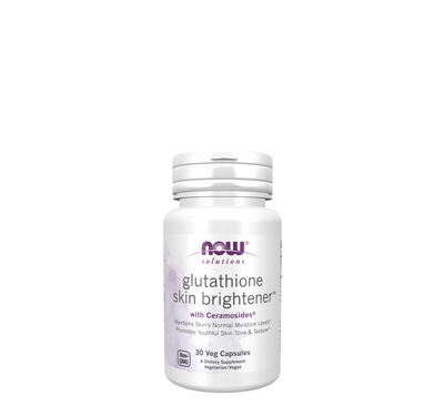 NOW Glutathione Skin Brightener™ со Ceramosides® *30 растителни капсули
