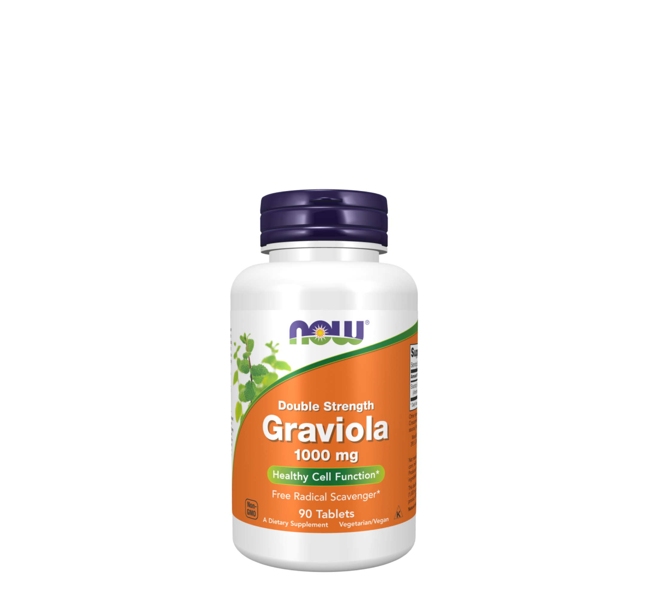 NOW Graviola 1000 mg Double Strength *90tablets