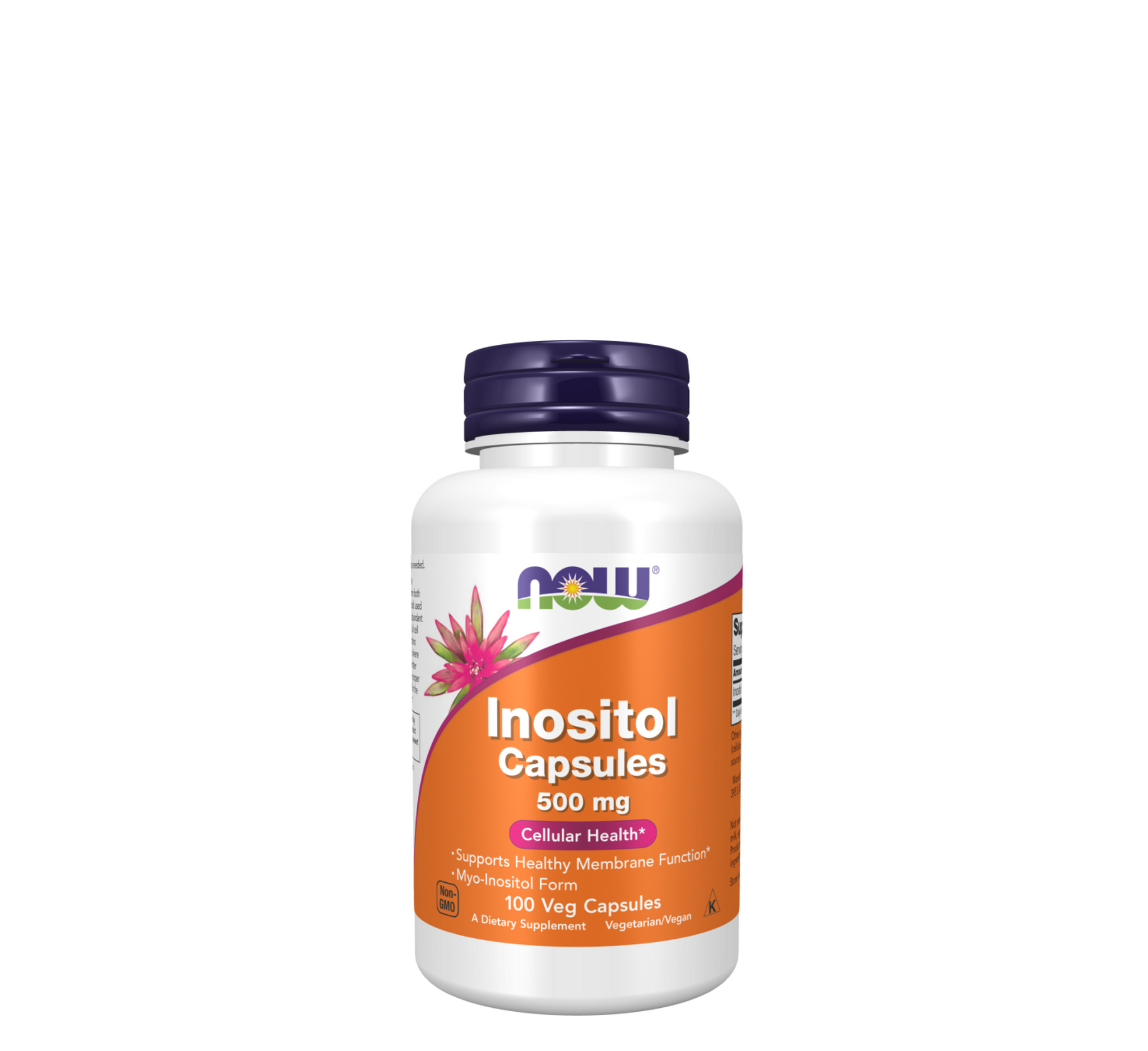 NOW Inositol 500 mg *100 Kapsula Vegjetariane 