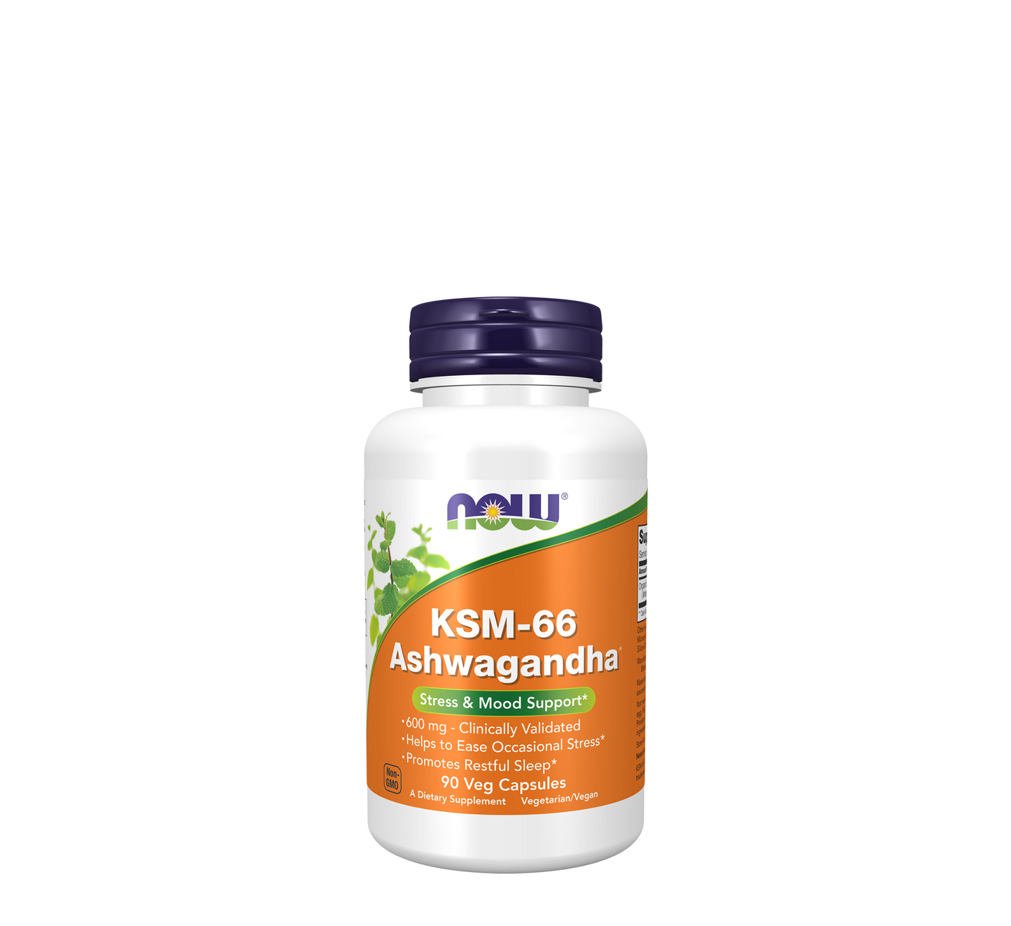 NOW KSM-66 Ashwagandha 600mg (*90vcaps)
