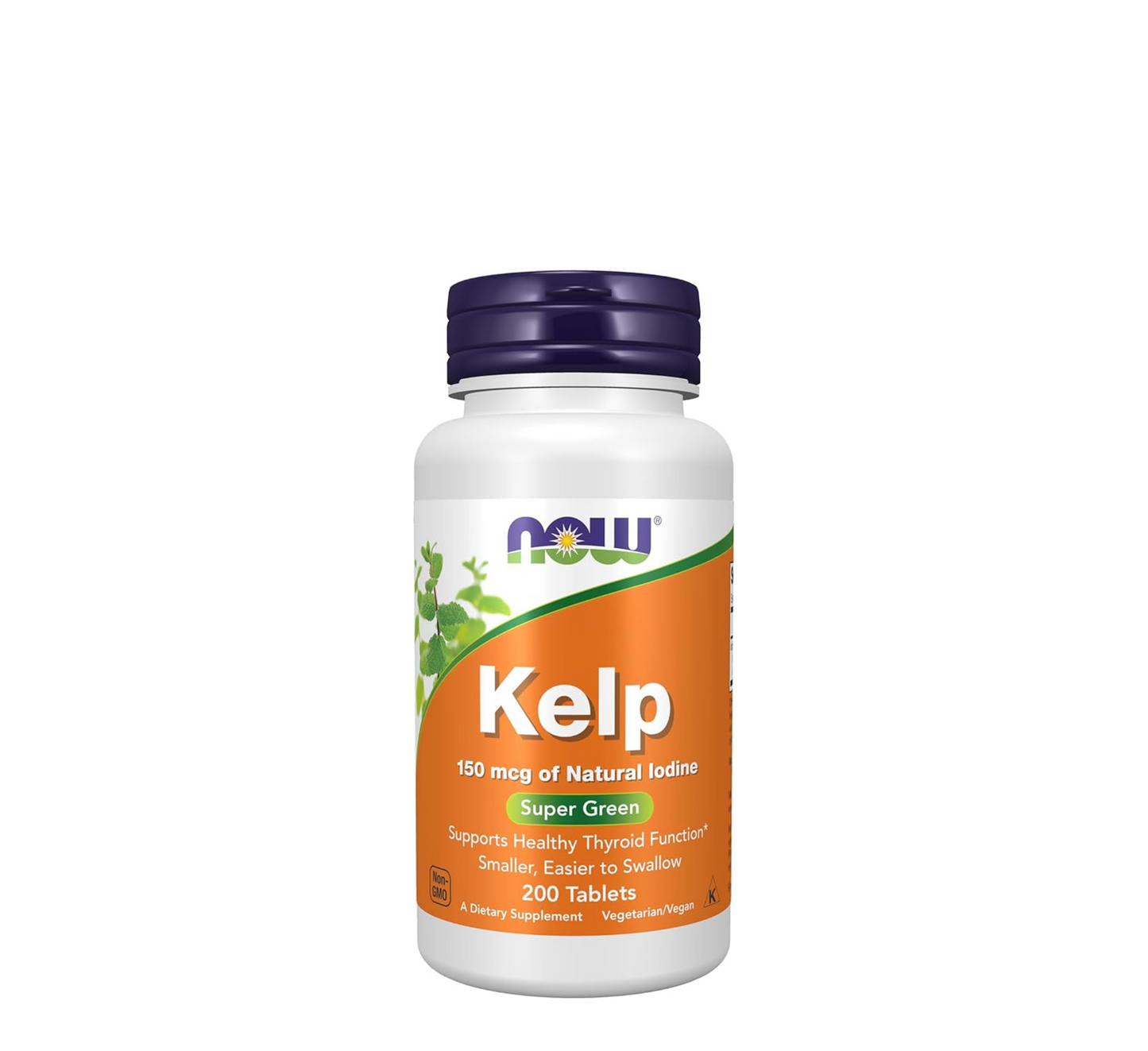 NOW Kelp 150mcg Natural Iodine (200 Tabs)