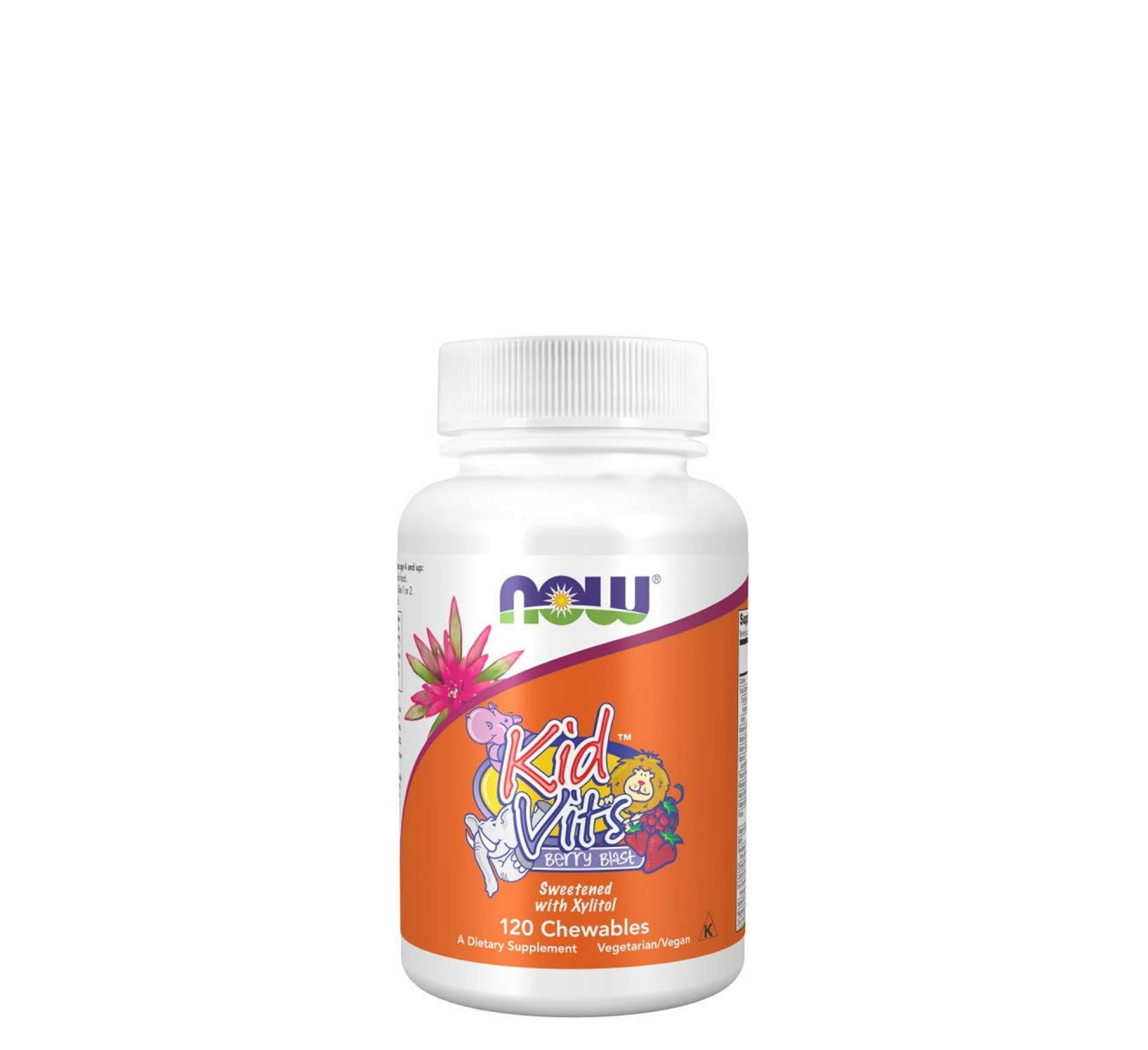 Tableta përtypëse NOW Kid Vits Berry Blast *120 copë 