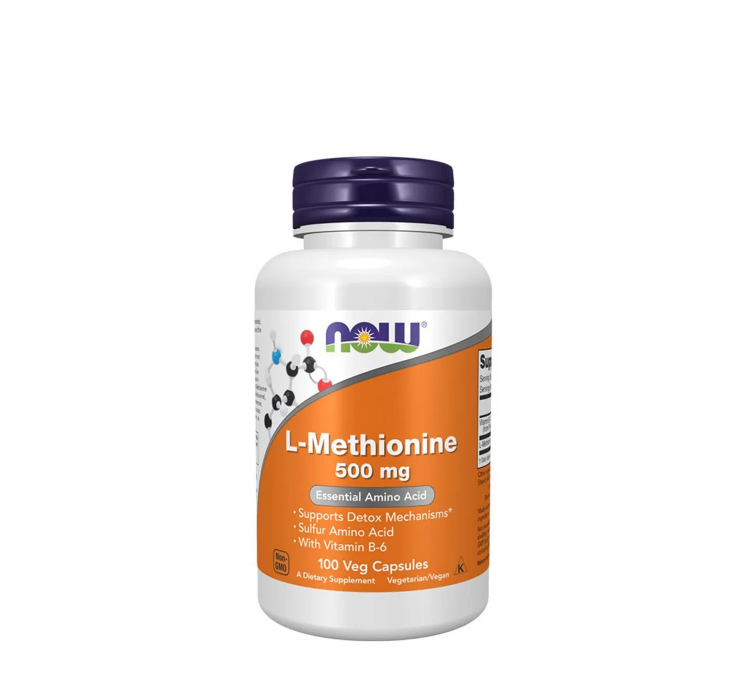 NOW L-Methionine 500mg (*100 Caps)