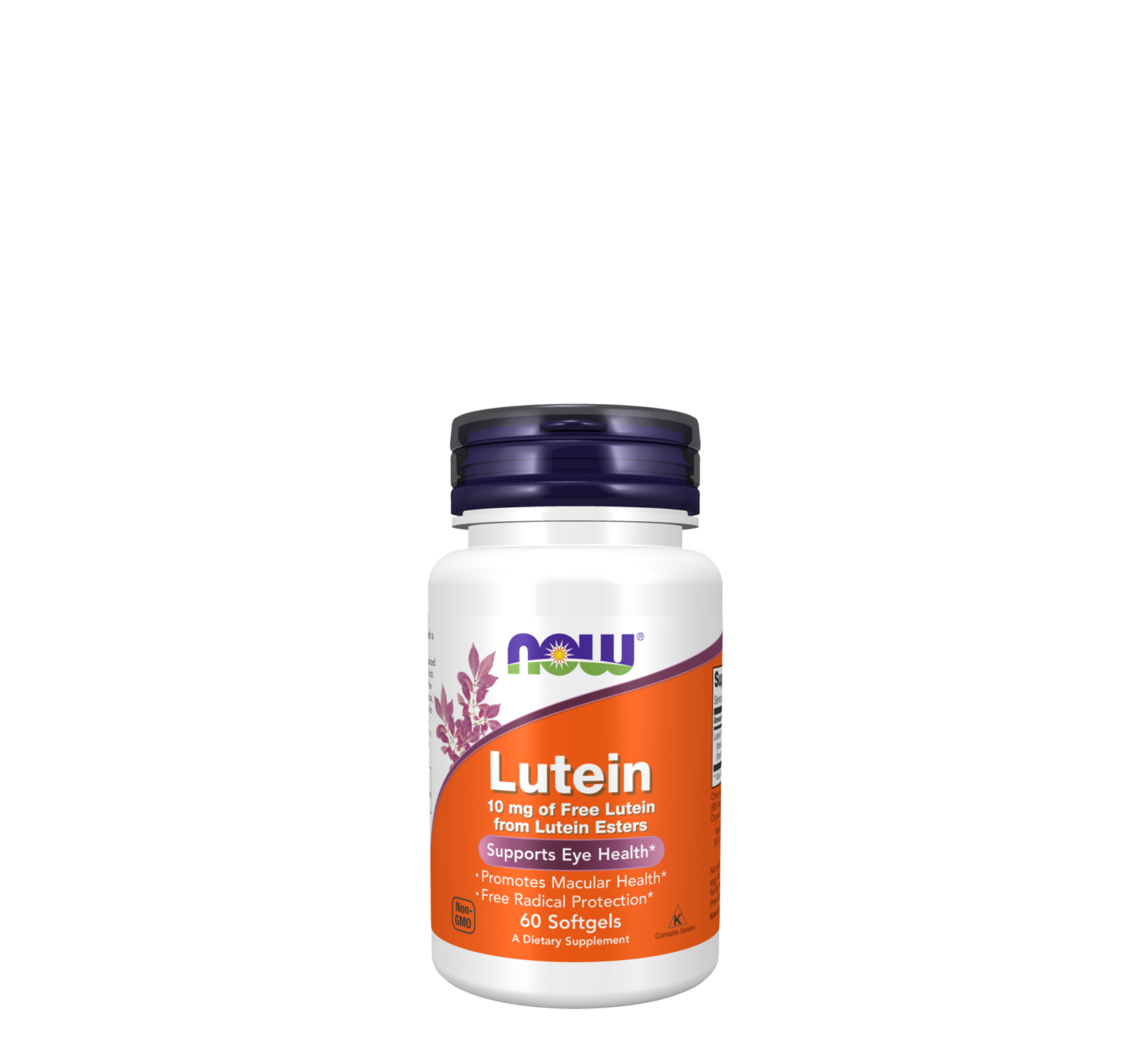 NOW Lutein 10 mg *60 kapsula të buta 
