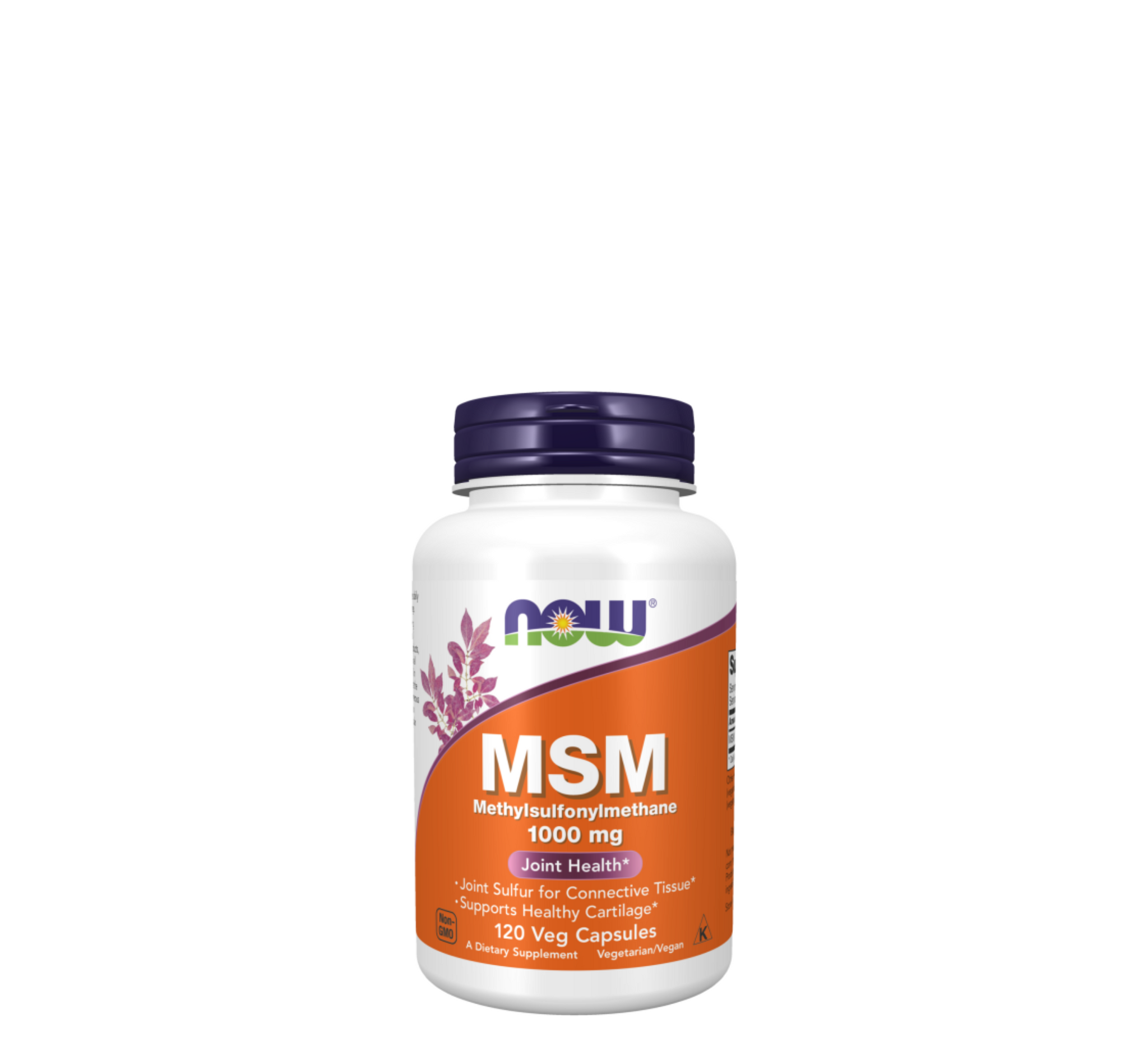 NOW MSM 1000 mg *120 Kapsula Vegjetariane 