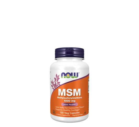 NOW MSM 1000 mg *120Veg Capsules