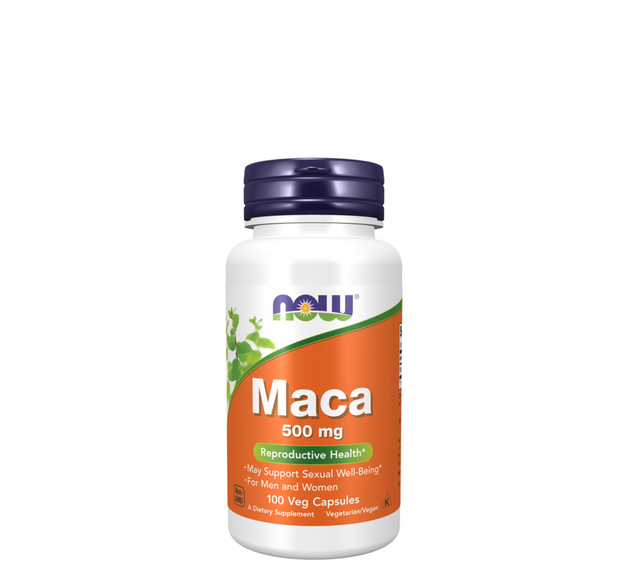 NOW Maca 500 mg *100 вегетаријански капсули 