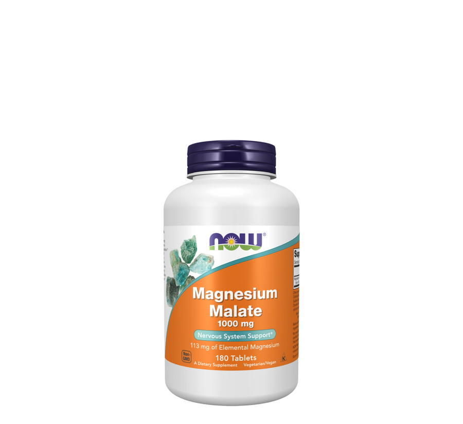 NOW Magnezi Malat 1000 mg *180 tableta 