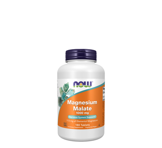 NOW Magnesium Malate 1000 mg *180Tablets