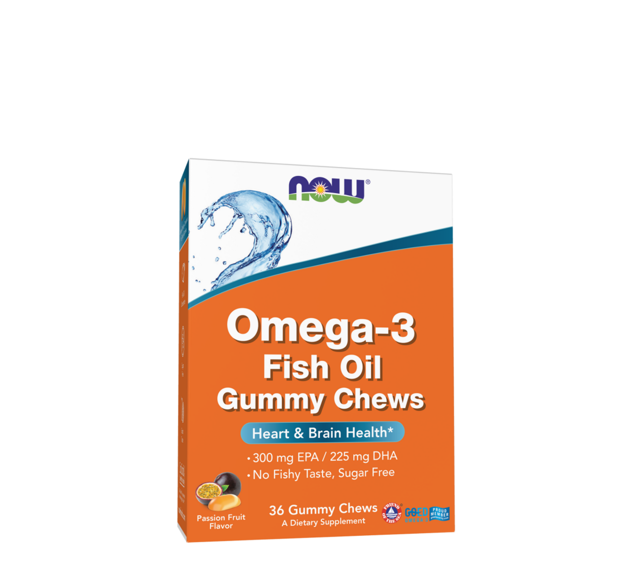 Vaj Peshku Omega-3 NOW *36 Çamçakëza përtypëse 