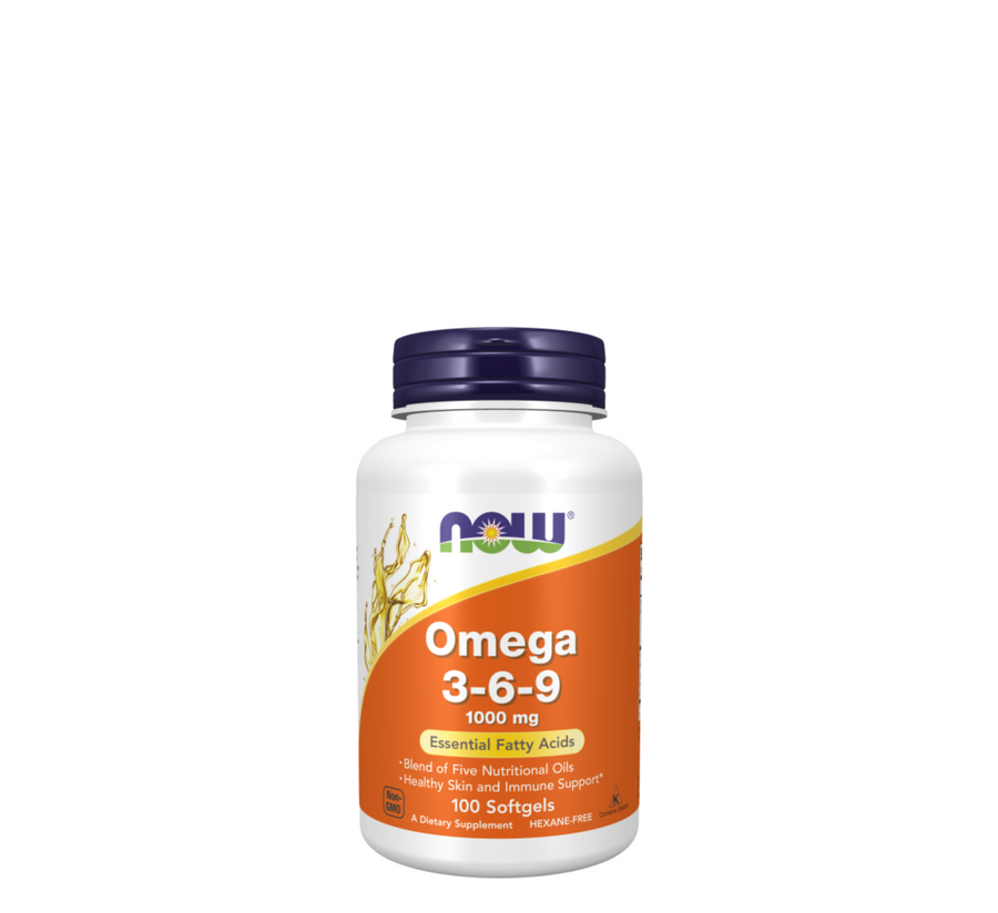 NOW Omega 3-6-9 1000 mg *100 kapsula të buta 