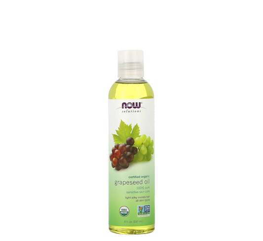 NOW Organic Grapeseed Oil *237ml