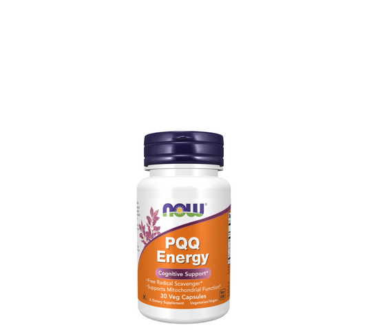 NOW PQQ Energy *30Veg Capsules