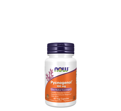 NOW Pycnogenol® 100 mg *60 вегетаријански капсули 