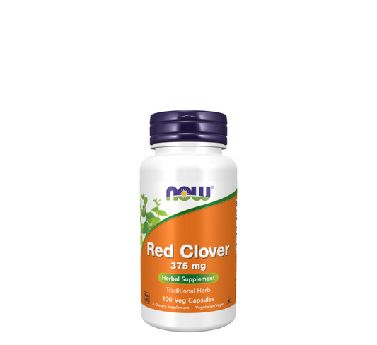 NOW Red Clover 375 mg *100Veg Capsules