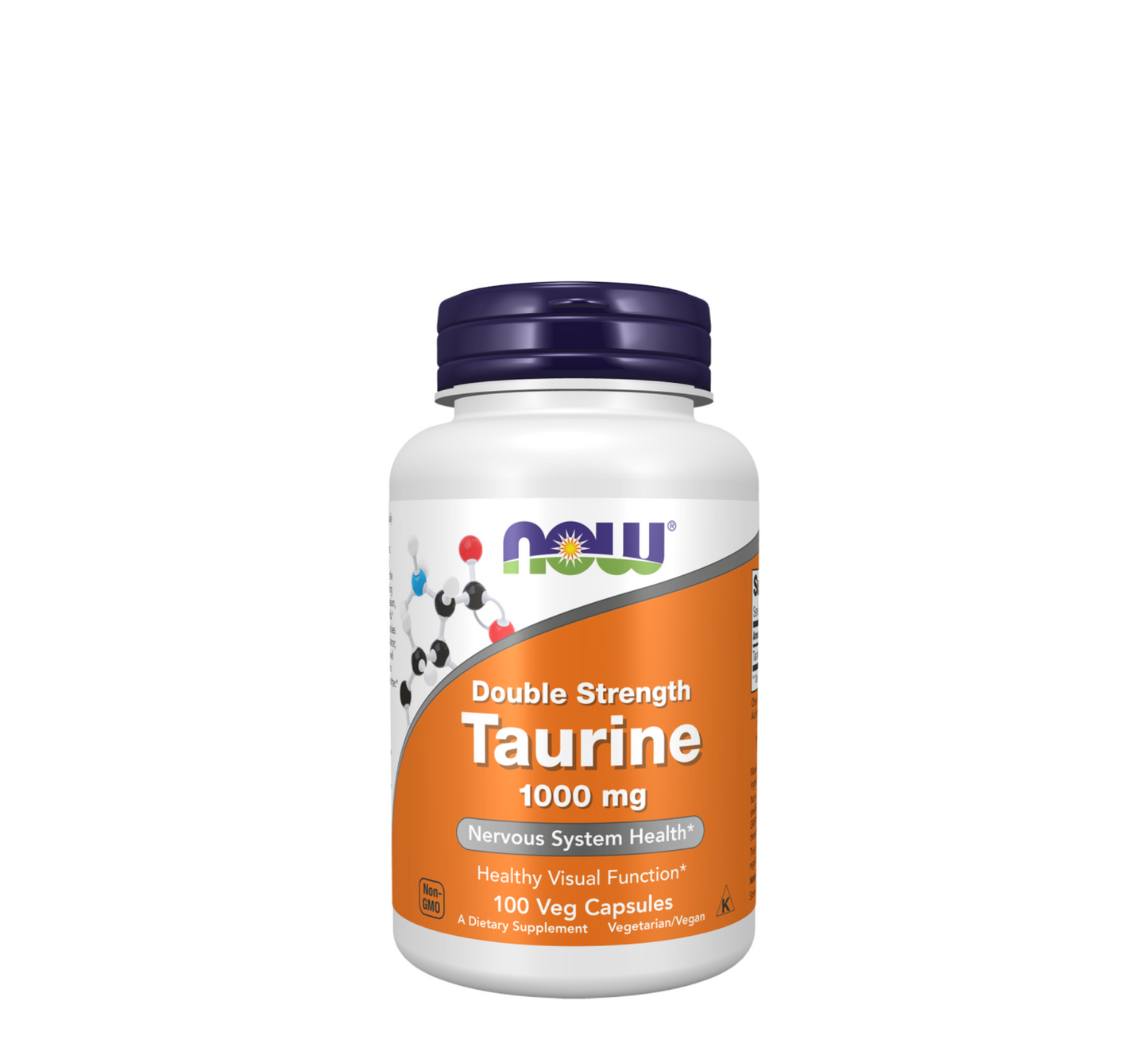 NOW Taurine (Double Strength) 1000mg (*100 veg caps)