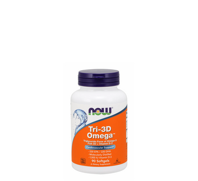 NOW Tri-3D Omega™ *90 kapsula të buta 