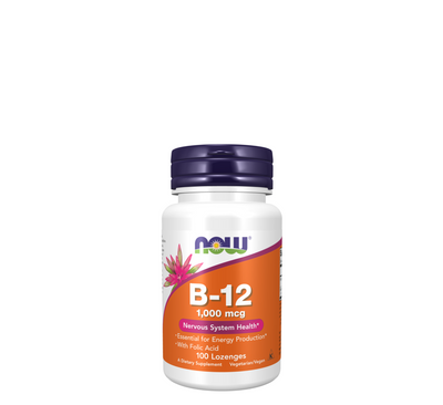 NOW Витамин Б-12 1000 mcg *100 таблети за тастили 