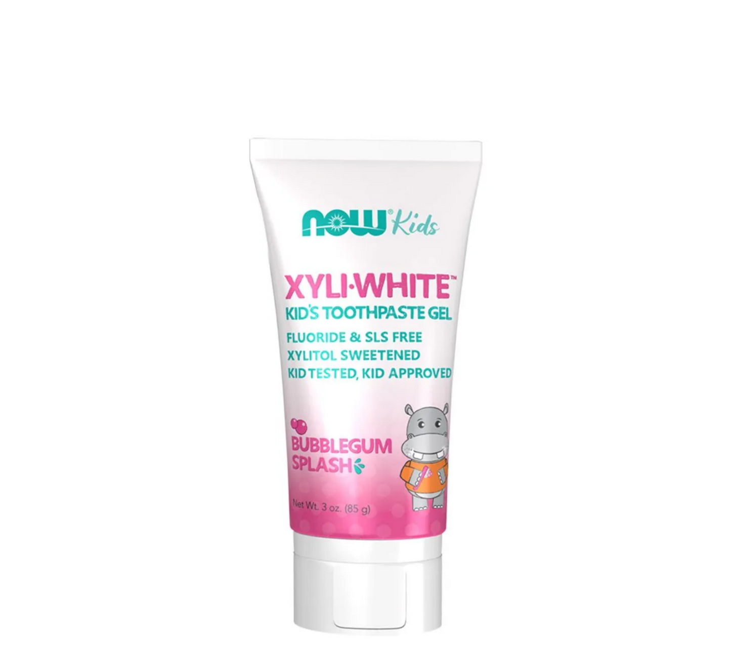 NOW Xyliwhite Kids Toothpaste Gel - Bubblegum Splash (*85g)
